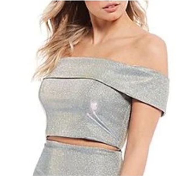 NEW with Store Tag. City Vibe Shimmer Shine Top Size 1 Junior - Picture 1 of 10